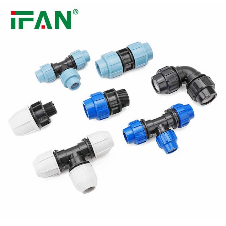HDPE PP Compression Fitting factory